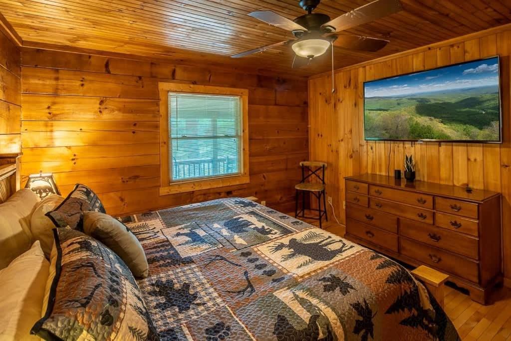 Cozy 'Grey Fox' Cabin Between Boone & Blowing Rock Bagian luar foto