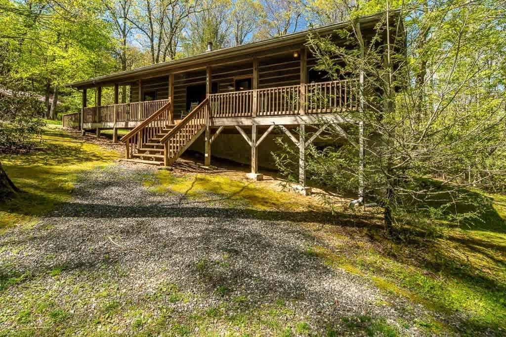Cozy 'Grey Fox' Cabin Between Boone & Blowing Rock Bagian luar foto