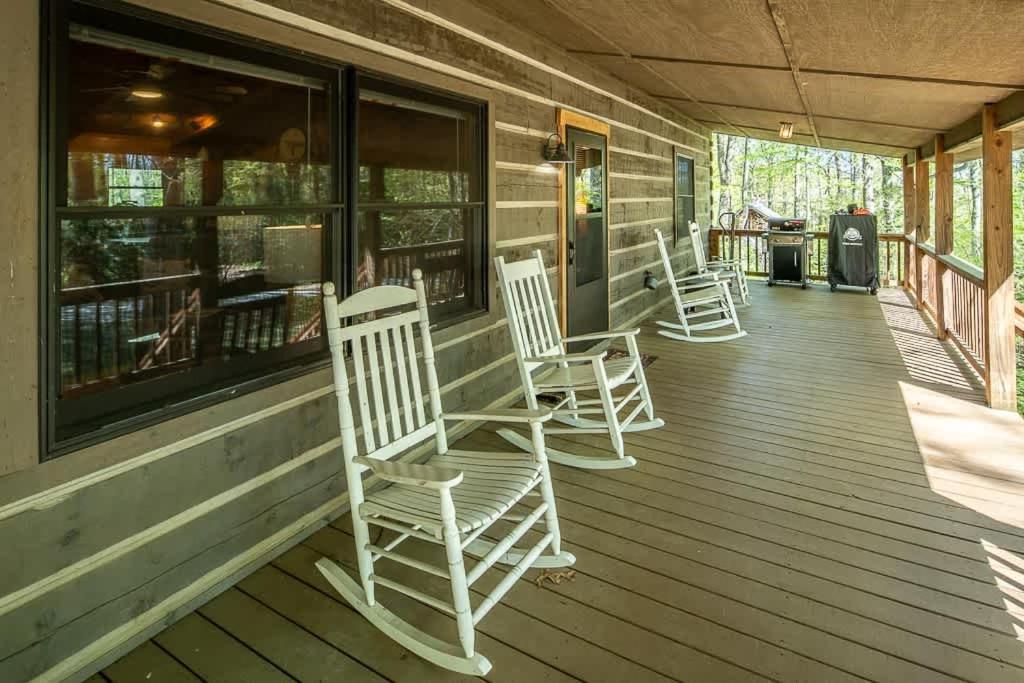 Cozy 'Grey Fox' Cabin Between Boone & Blowing Rock Bagian luar foto